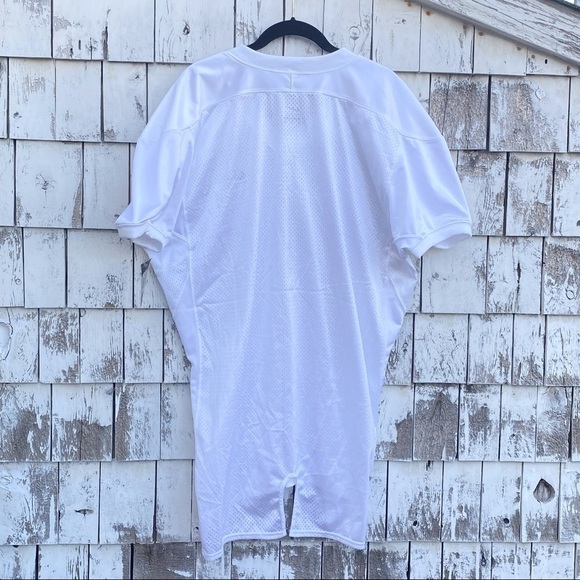 Nike Football Vented White Jersey - Picture 2 of 6